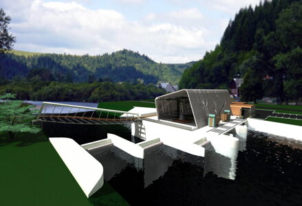 malá vodná elektráreň "Hubová-Váh"